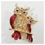 Owl Brooch