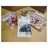 Quilting Magazine Lot with Cute Sticker