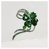 Fancy Shamrock Brooch
