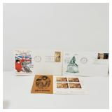 Lot of 3 First Day Issue Envelopes 1969/1971/1973