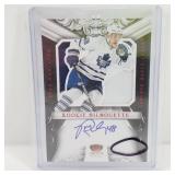 Signed 3'd 20 of Only 25 Jersey Card Ryan Hamilton