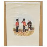 Royal Scots Fusiliers Richard Simken Print 12 x 16