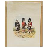 Seaforth Highlanders Richard  Simken Print 12 x 16