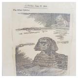 1942 Newspaper Cartoon