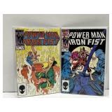 Lot of 2 Power Man & Iron Fist Comics 113 &124
