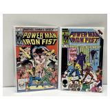 Lot of 2 Power Man & Iron Fist Comics 91 & 121