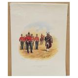 Scottish Borderers Richard Simken Print 12 x 16'