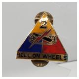 U.S. Army's 2nd Armored Division ID Badge CSIB