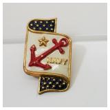 WW2 Sterling Silver Pin Navy Relief Society