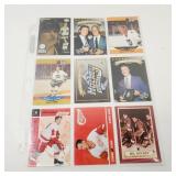 Sheet of 9 Gordie Howe Mr Hockey Cards NHL