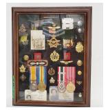 Amazing Shadowbox of Family Air Force Medals