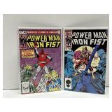 Lot of 2 Power Man & Iron Fist Comics 96 & 124
