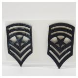 Subdued U.S. Army Sergeant Major Rank