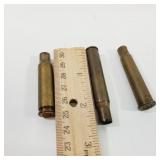 3 Brass shell Casings