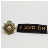 2 Pcs Canadian Army Military Pieces