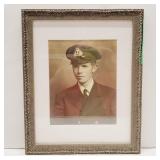 1947 Royal Naval  Soldiers Portrait in Uniform