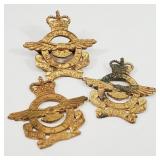 Canadian Air force Cap Badges