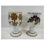 2 Pottery Goblets