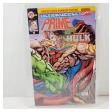 SIGNED Prime vs The Incredible Hulk #0 With COA