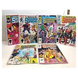 Lot of 6 Squadron Supreme Comics