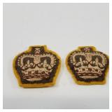 British Army Rank Patches Warrant Officer Class 2