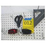 Allen wrenches, scissors & angle grinder