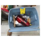 Tote of Automotive Parts