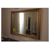 Framed Belved Mirror 46' x 35'