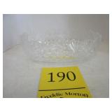 Lead Crystal Fruit Bowl