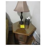 Lamp Table w/ Lamp