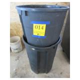2) Garbage Cans