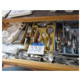 Flatware Drawer Full