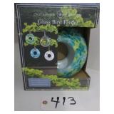Glass Bird Feeder