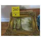 Framed Oil on Canvas