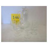 Wine Decanter & Glasses
