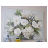 Hand Painted Flower Picture