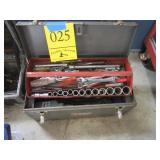 Craftsman Tool Box w/Wrenches, Sockets, Wratches