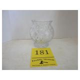 Leaded Crystal Vase Heavy