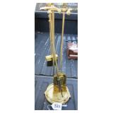 Brass Poker Set