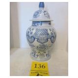 Blue Urn/Vase