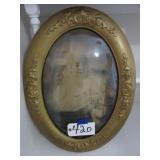 Oval Vintage Picture