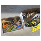 2) Flats of Screwdrivers