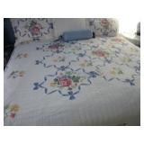 Needle Point Quilt & Shams