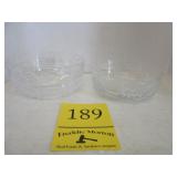 Lead Crystal Bowls (2)