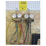 Yellow Jacket Gages Test/Charging