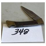Lock blade knife