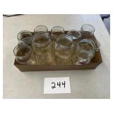 Glass jars
