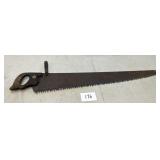 Single handle cross cut off