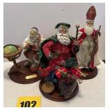 (3) Norman Rockwell, Santa Clauss