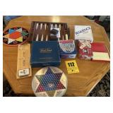 Trivial pursuit, backgammon, Chinese checkers